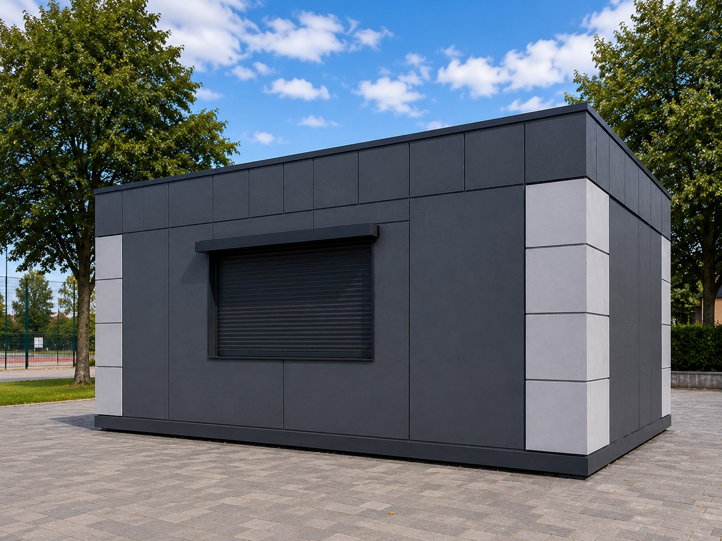 Steel Caseton Panels