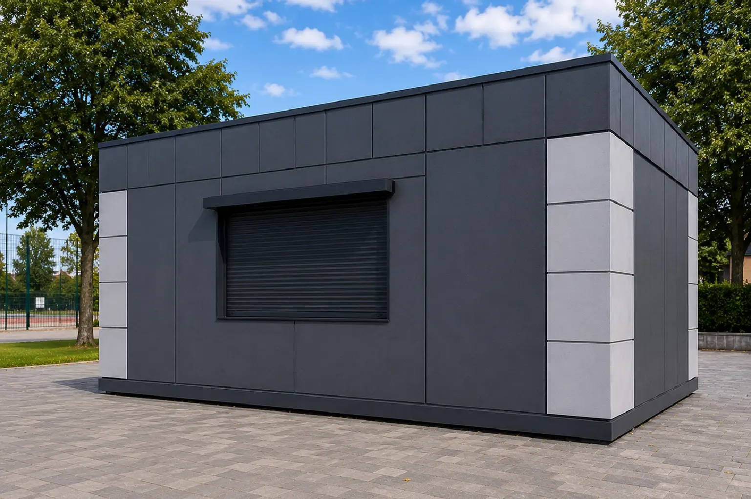 Steel Caseton Panels