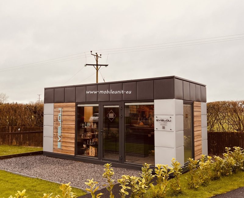 Wells Touring Park Unit with logo