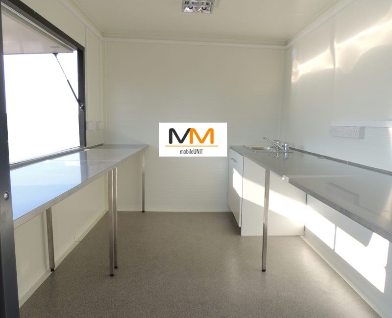 catering kiosk internals